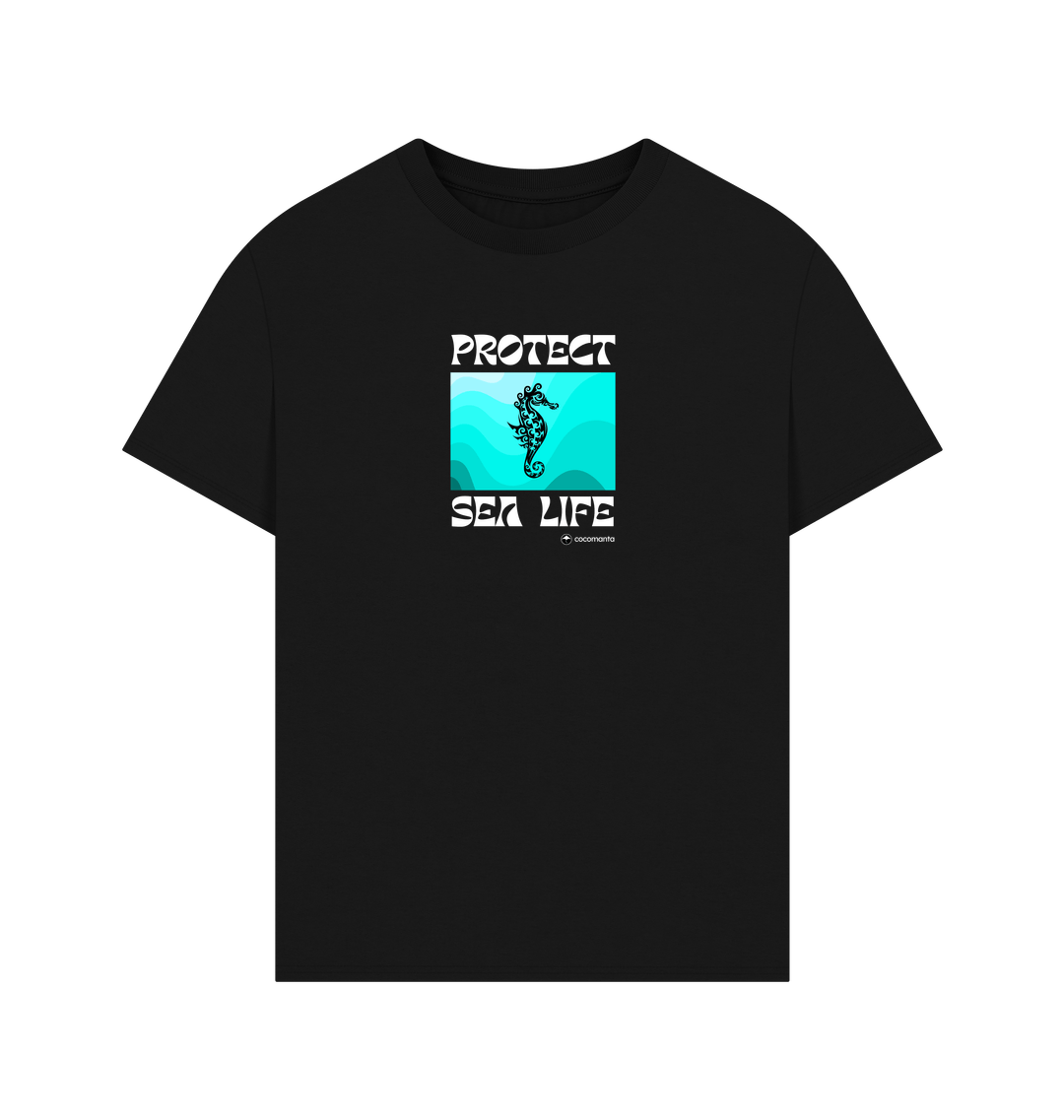 Black Printed T-shirt