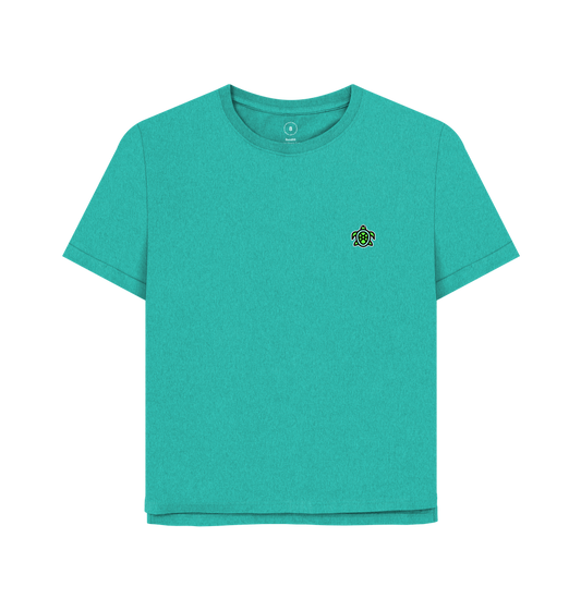 Seagrass Green Printed T-shirt