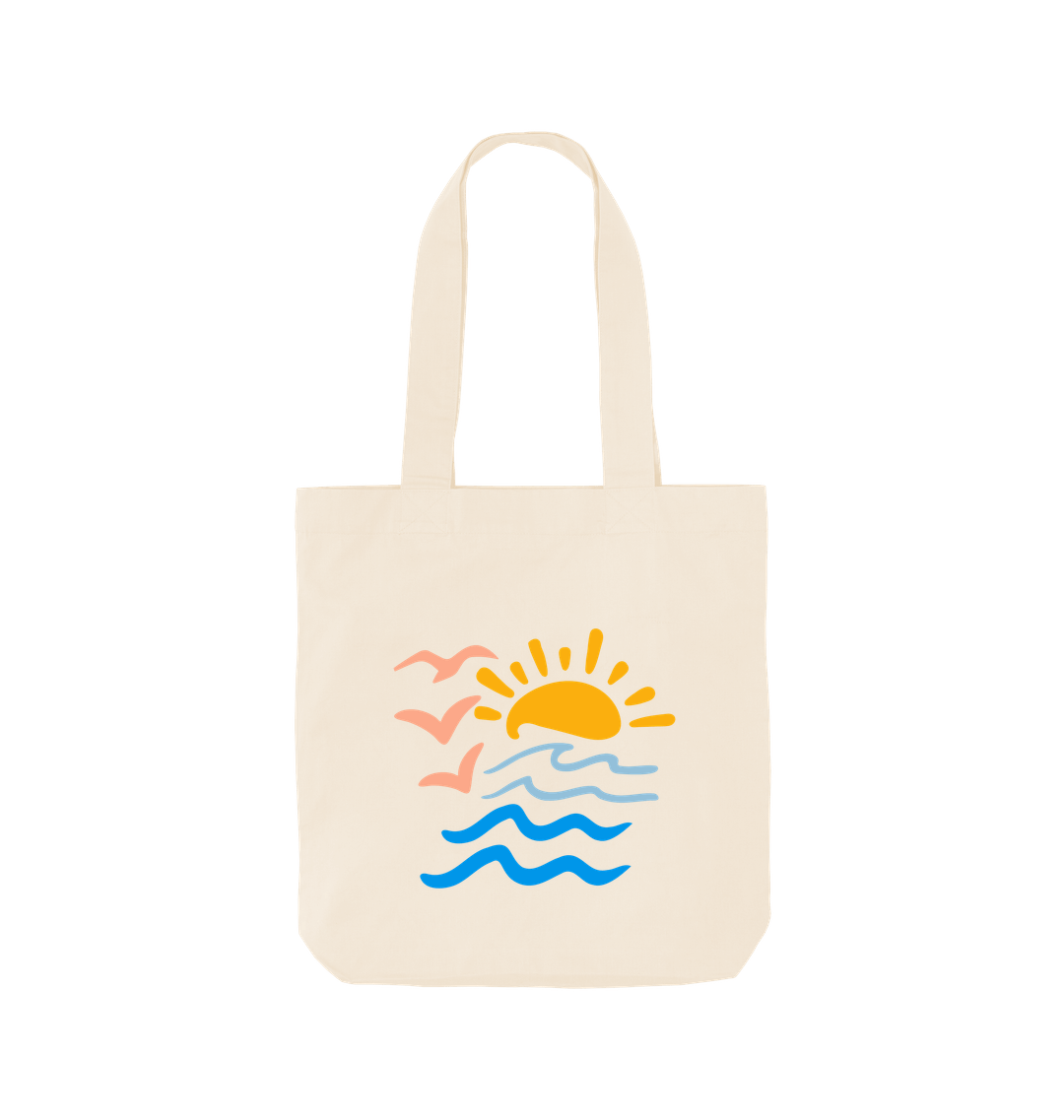 Natural Printed Bag