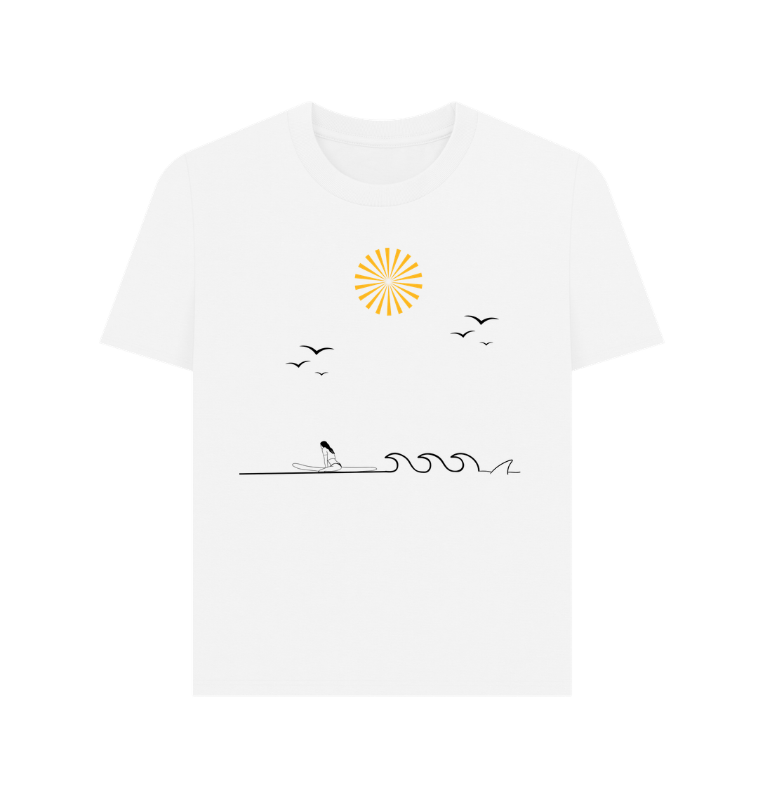 White Printed T-shirt
