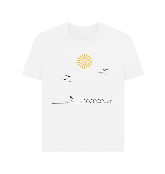 White Printed T-shirt