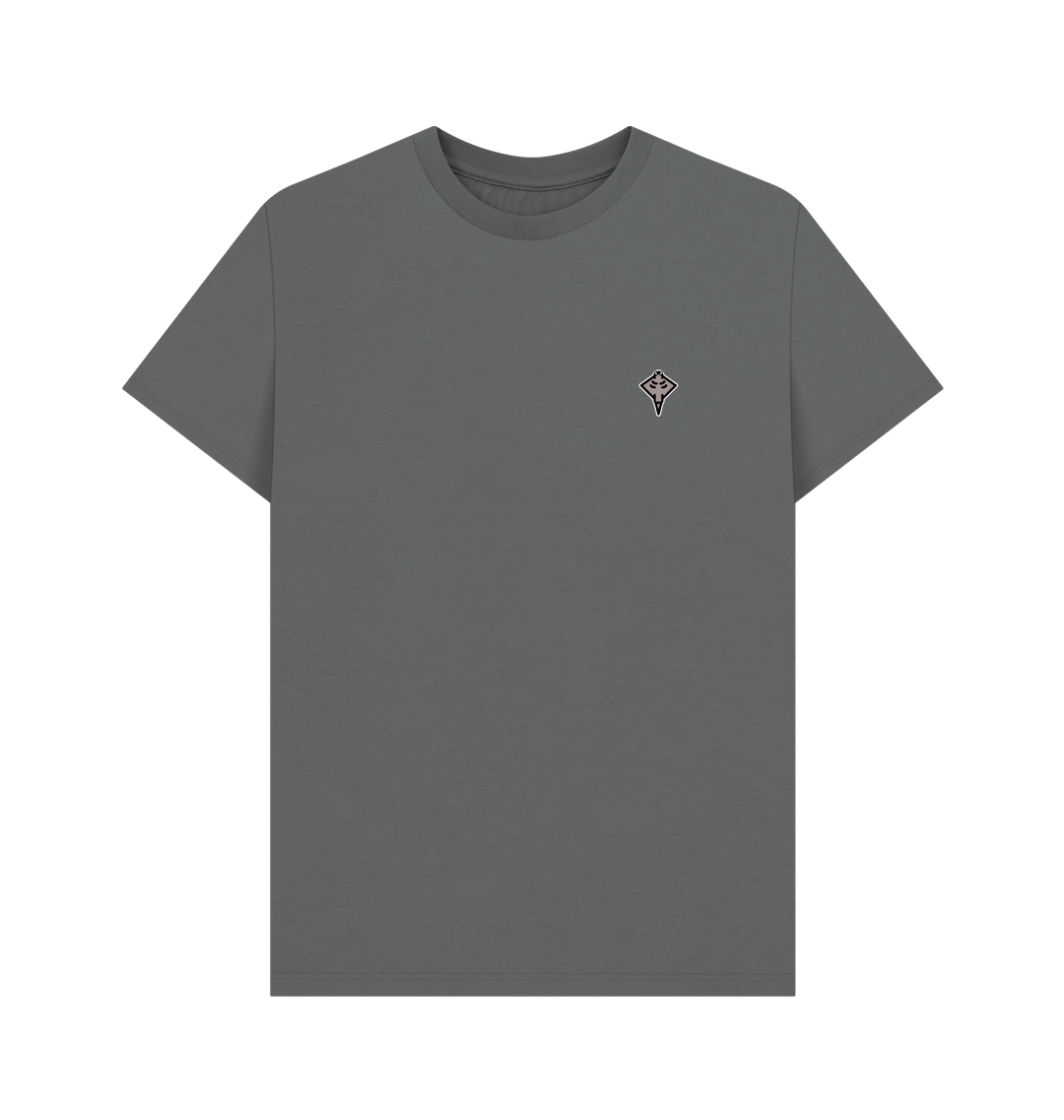 Slate Grey Printed T-shirt
