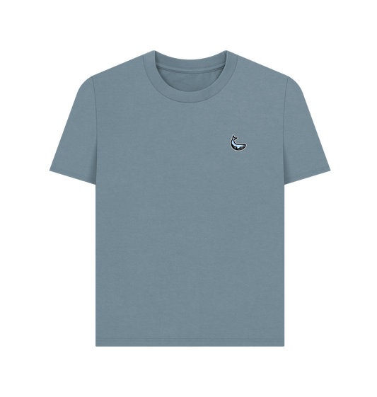 Stone Blue Printed T-shirt