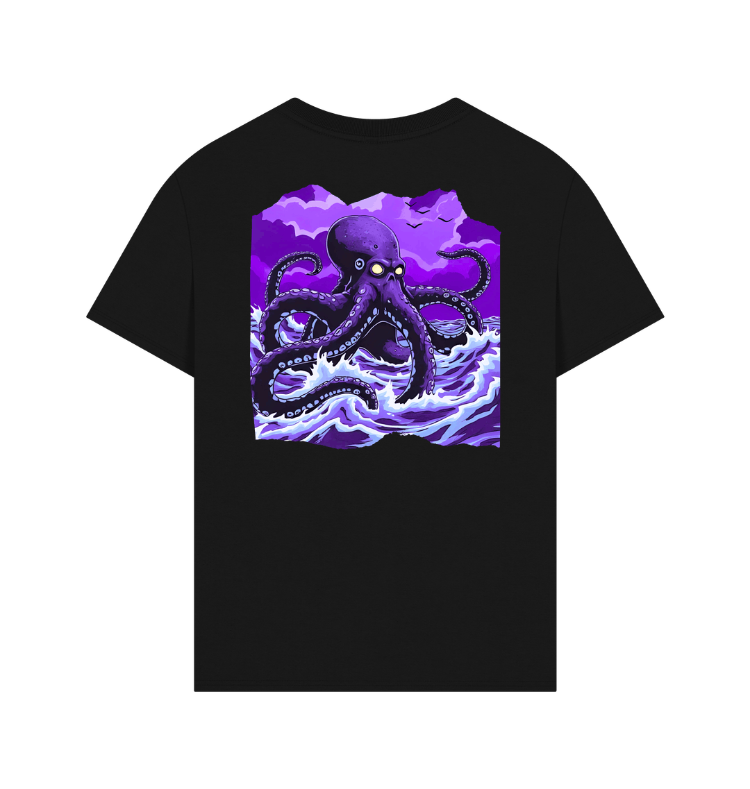 Black Printed T-shirt