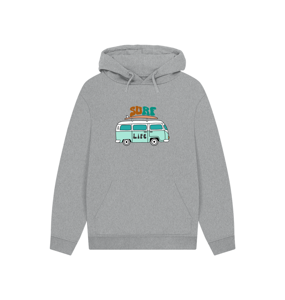 Athletic Grey Printed Hoody