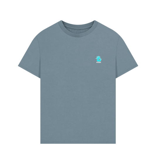 Stone Blue Printed T-shirt