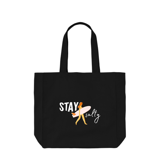 Black Printed Bag