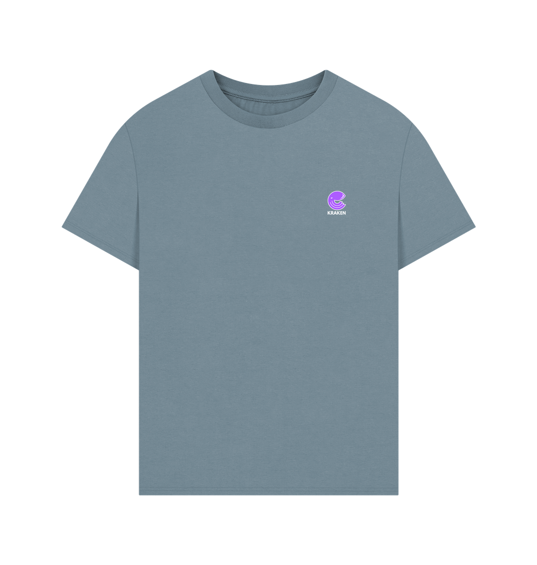 Stone Blue Printed T-shirt