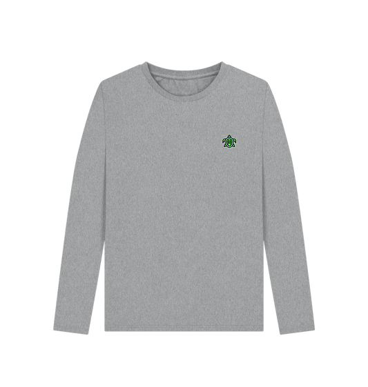 Athletic Grey Printed Long Sleeve T Shirt