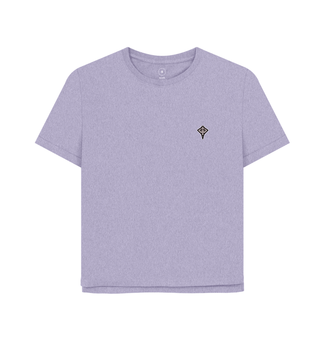 Lavender Printed T-shirt