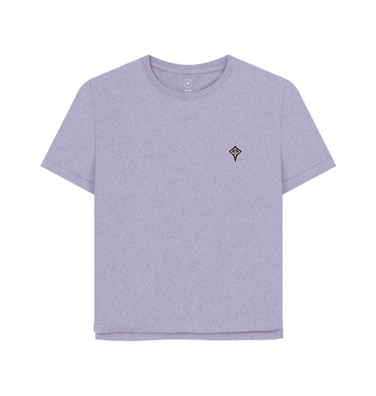 Lavender Printed T-shirt
