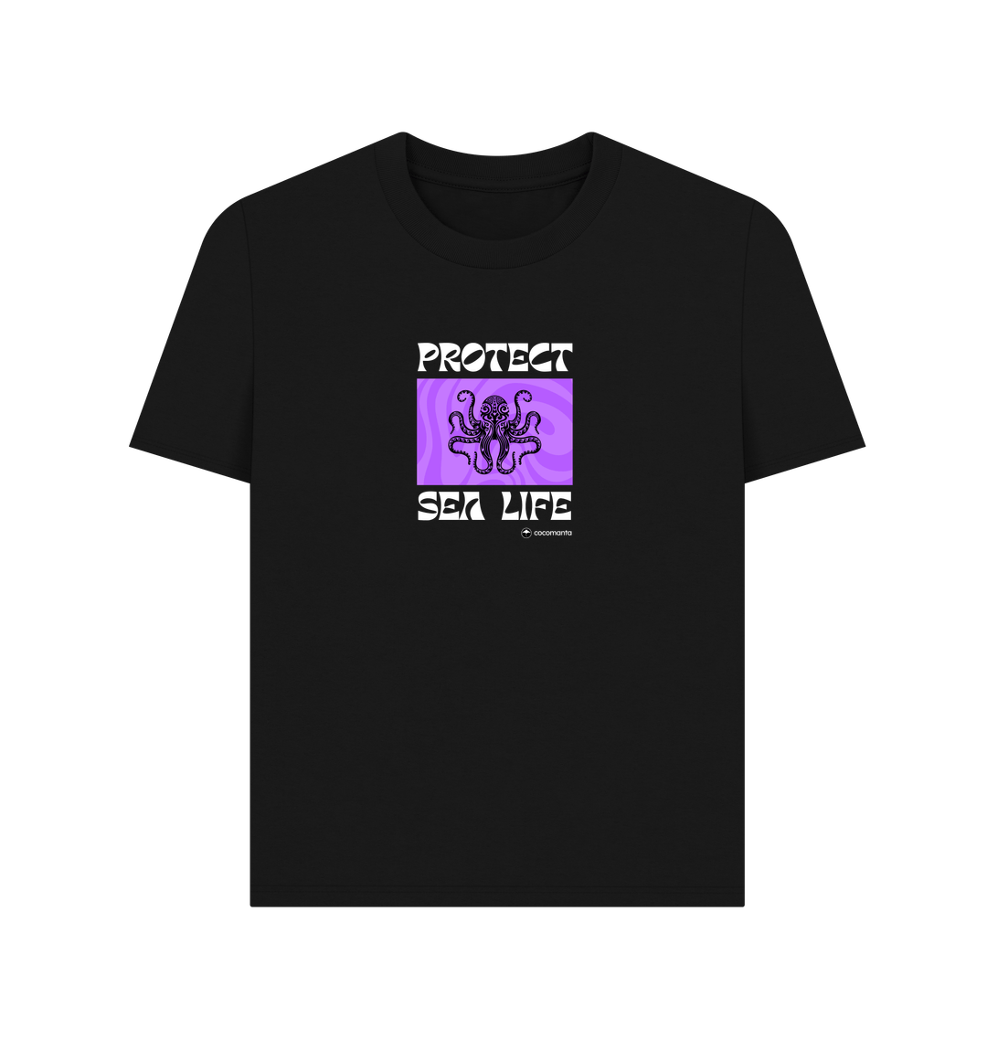 Black Printed T-shirt