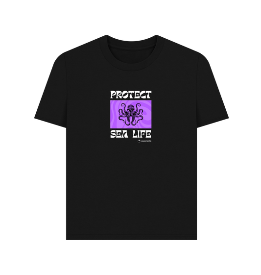 Black Printed T-shirt