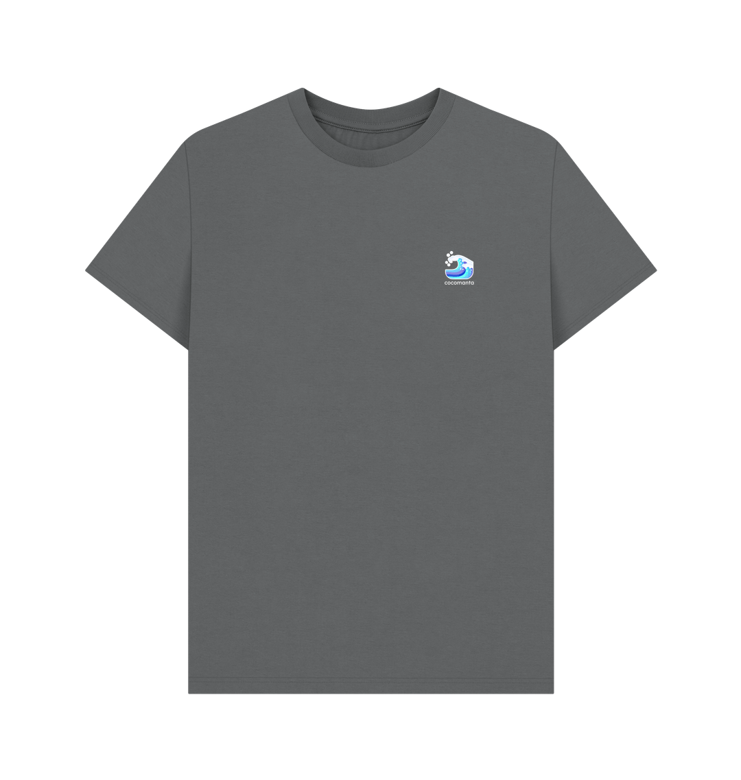 Slate Grey Printed T-shirt