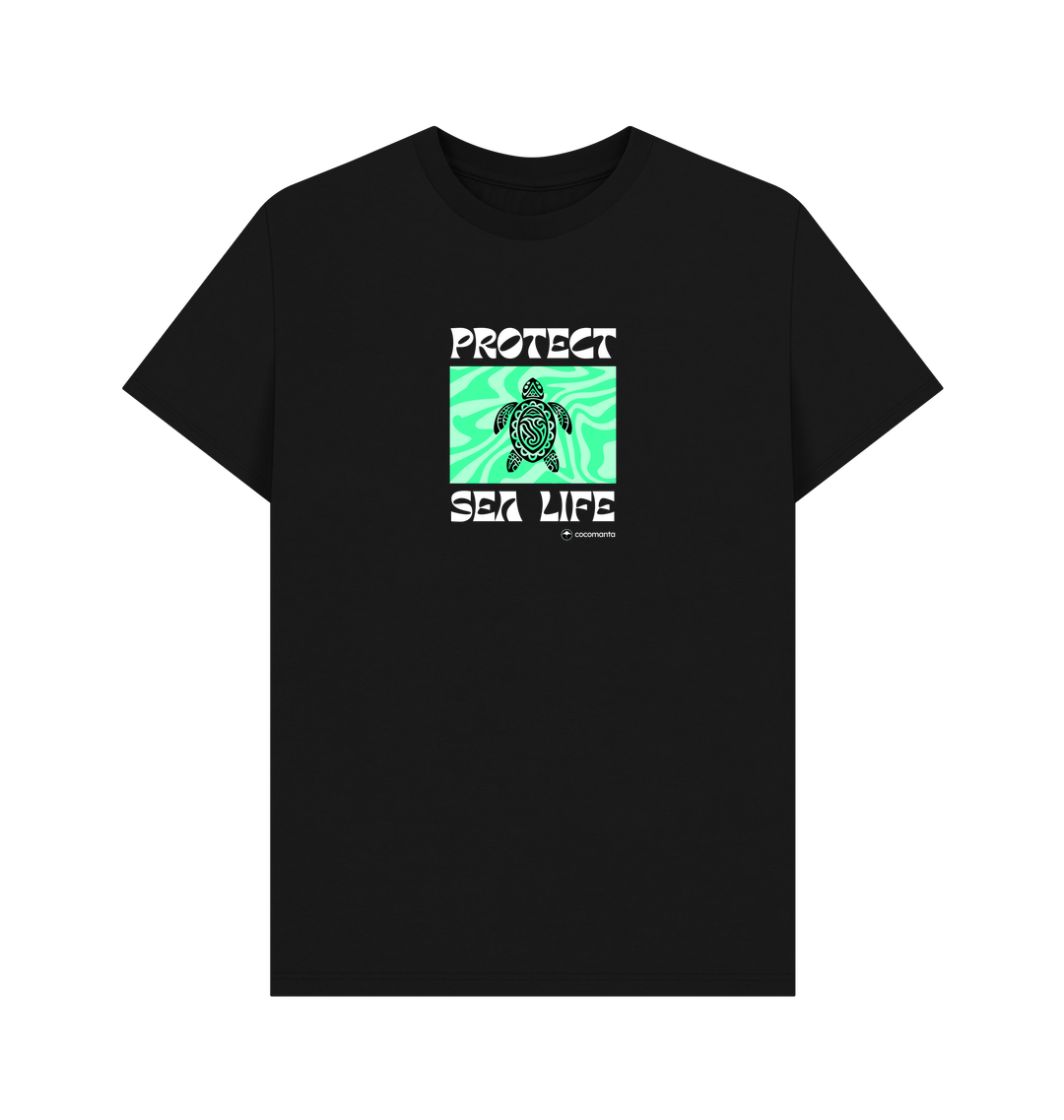 Black Printed T-shirt