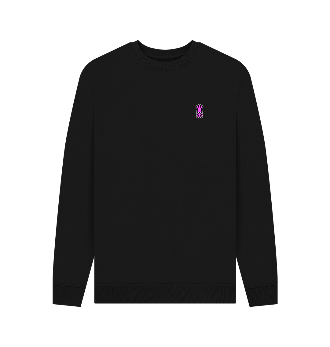 Black Printed Sweater