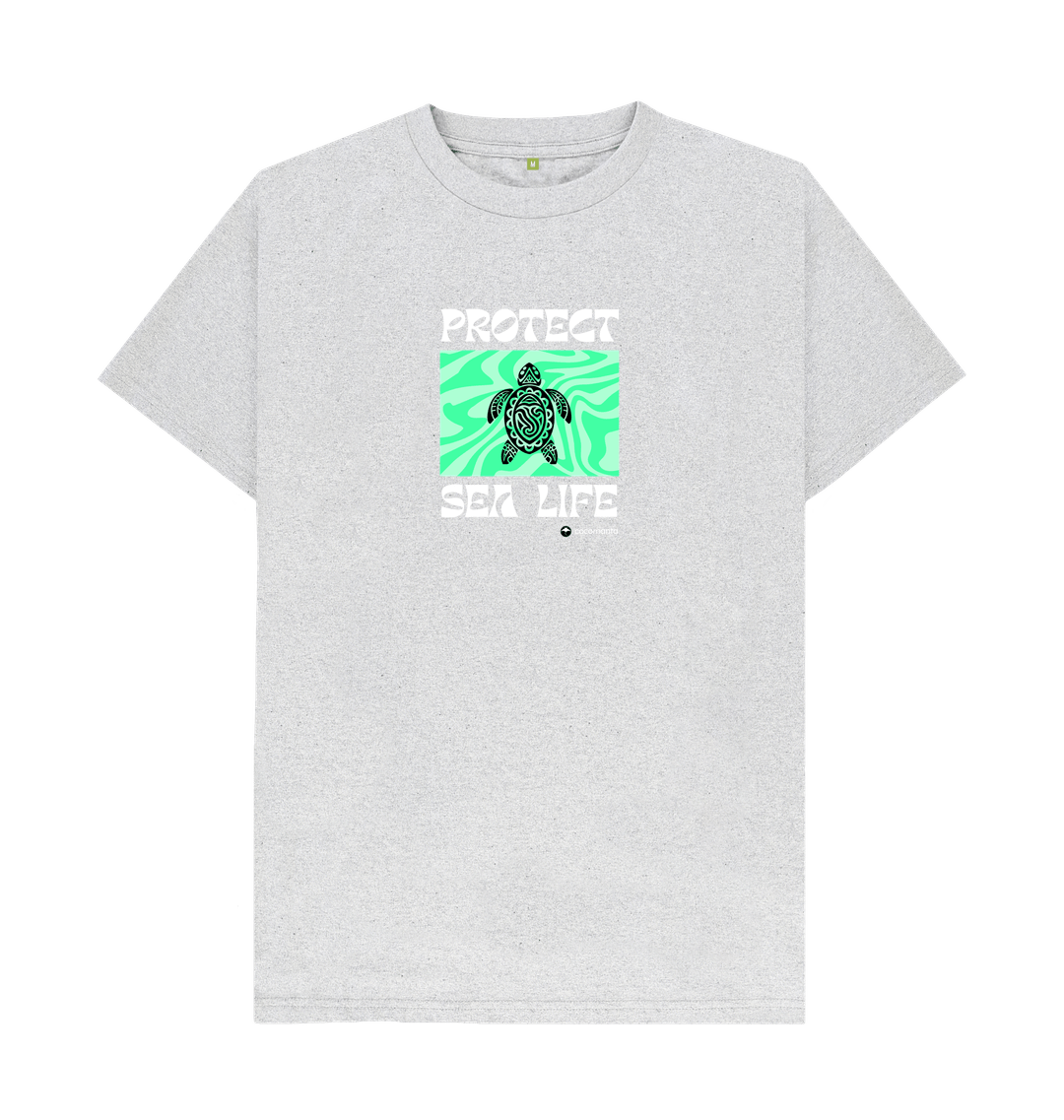 Grey Recycled Printed T-Shirt