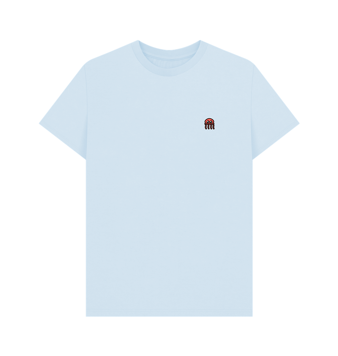 Sky Blue Printed T-shirt