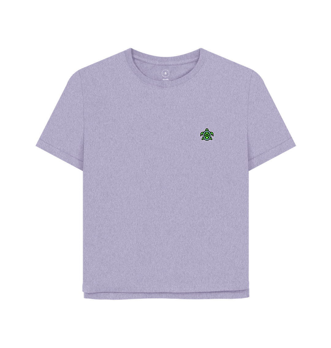 Lavender Printed T-shirt