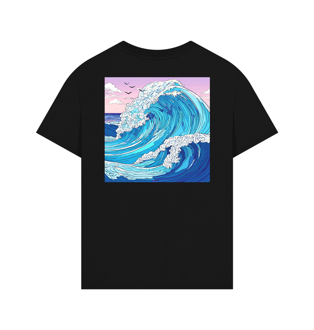 Black Printed T-shirt