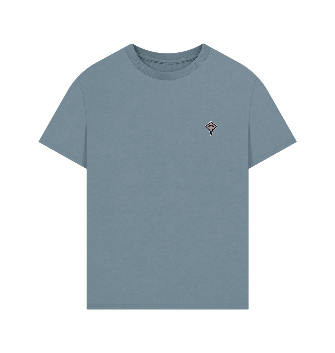 Stone Blue Printed T-shirt
