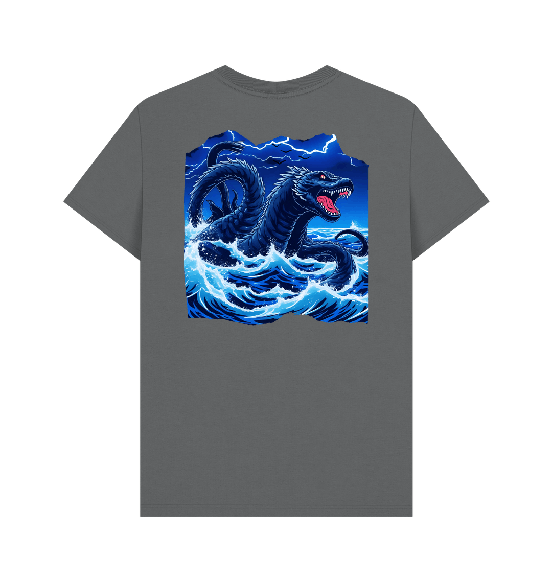 Slate Grey Printed T-shirt