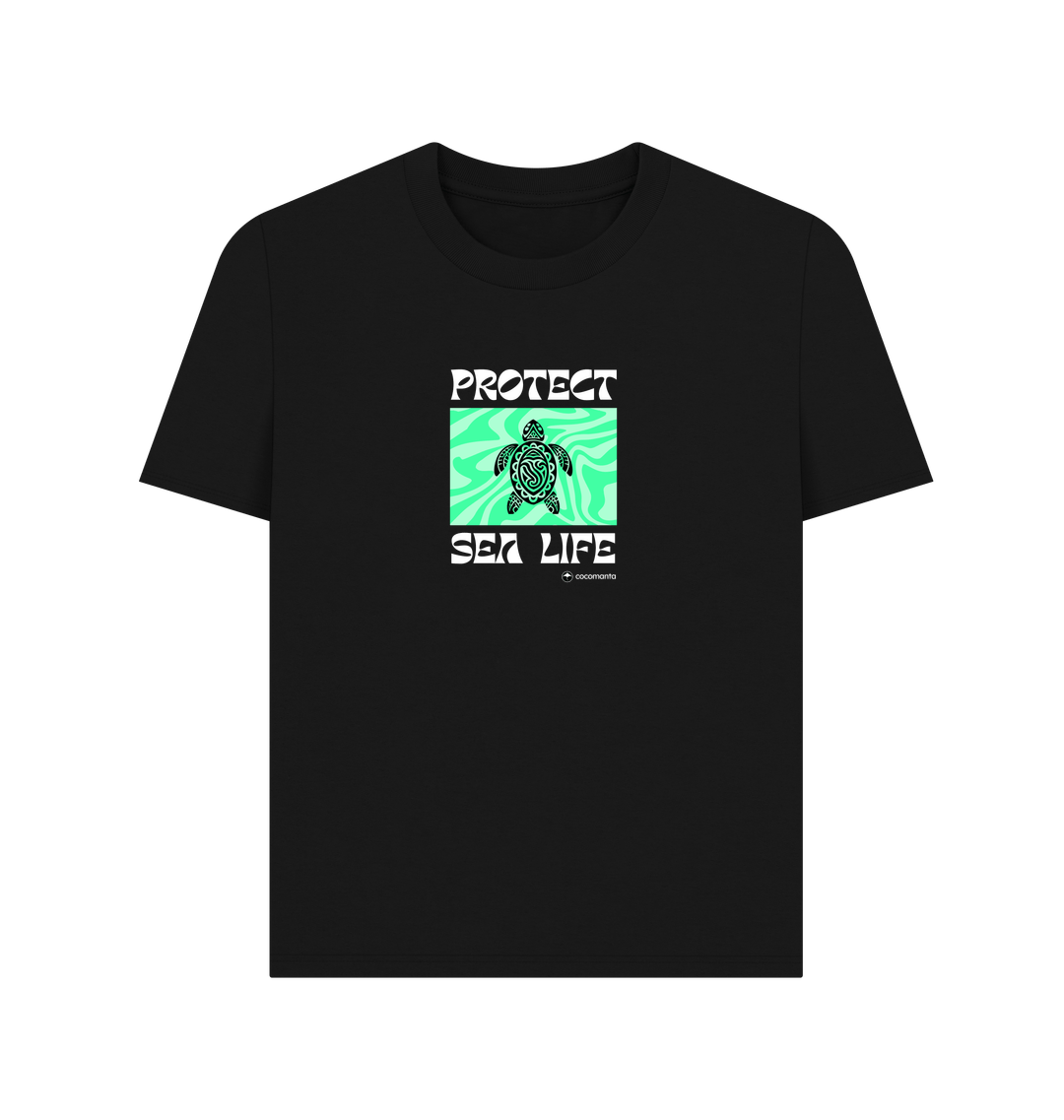 Black Printed T-shirt
