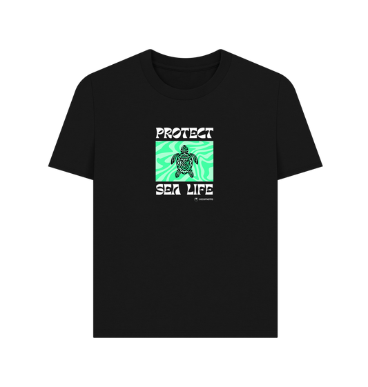 Black Printed T-shirt