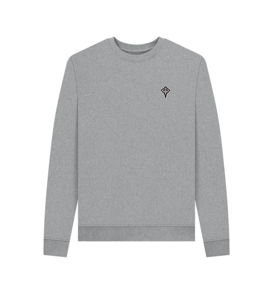 Light Heather Printed Sweater