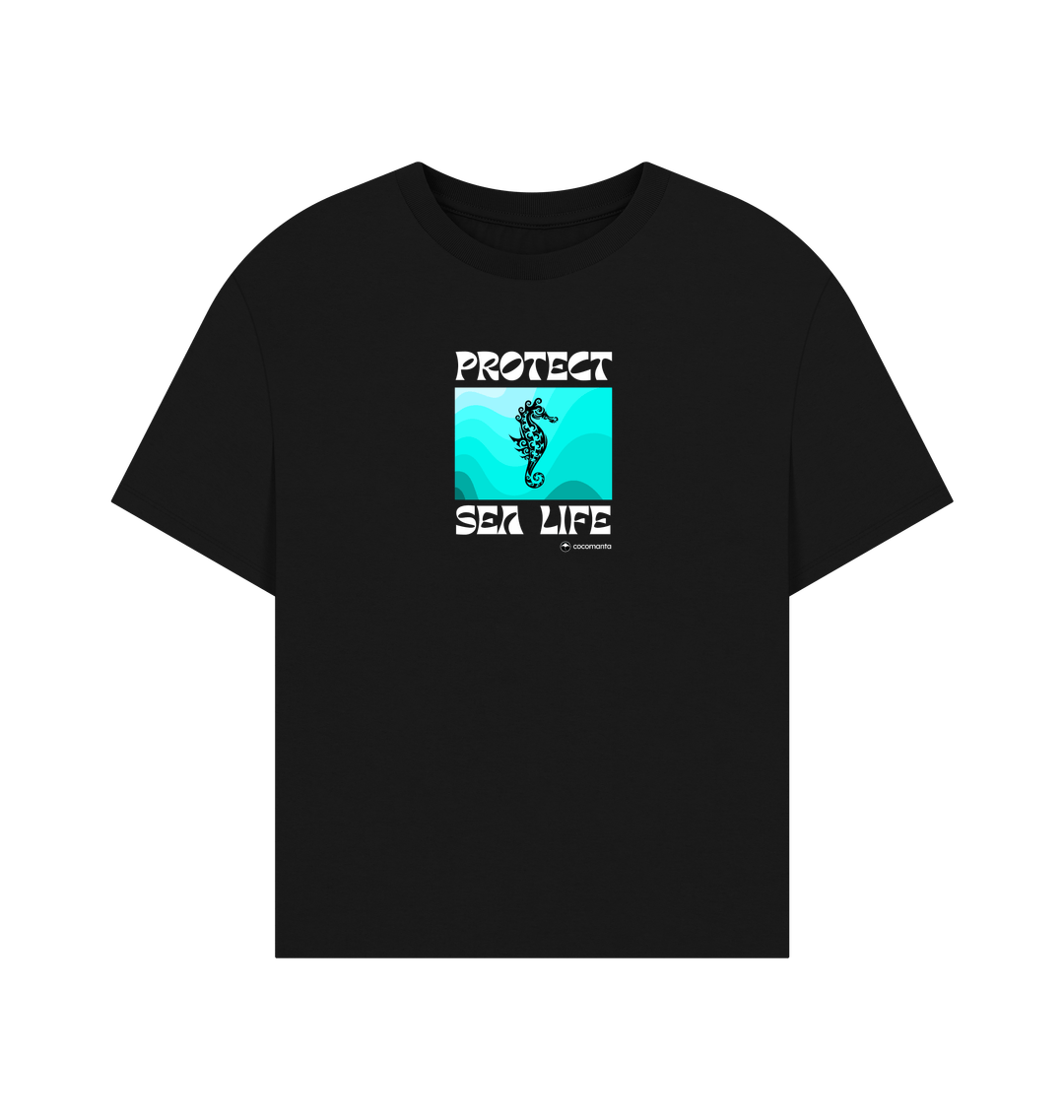 Black Printed T-shirt