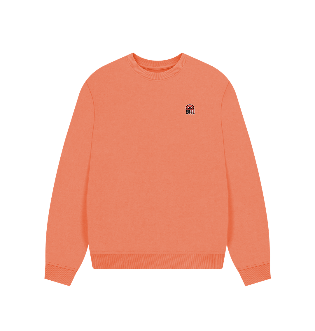 Apricot Printed Sweater