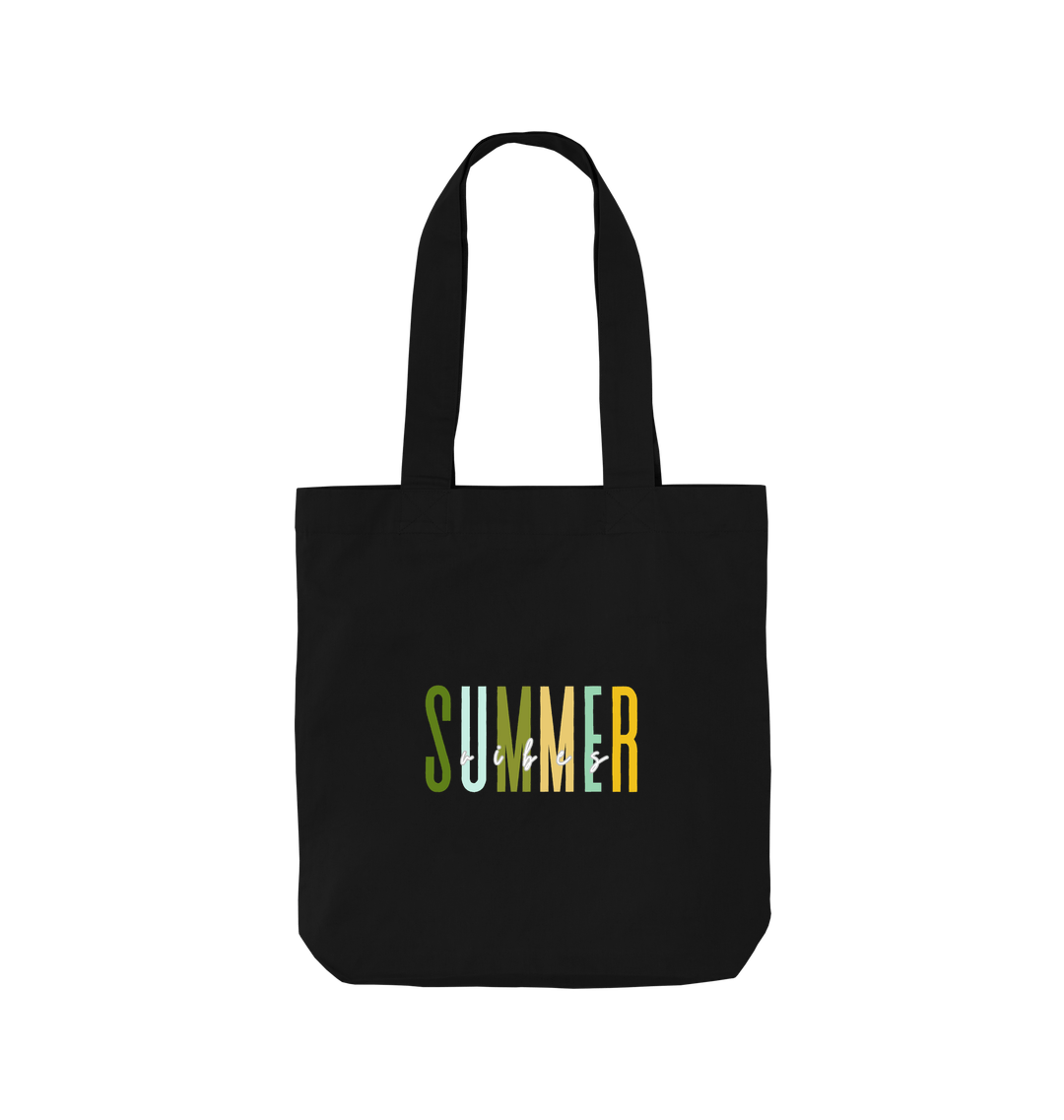 Black Printed Bag