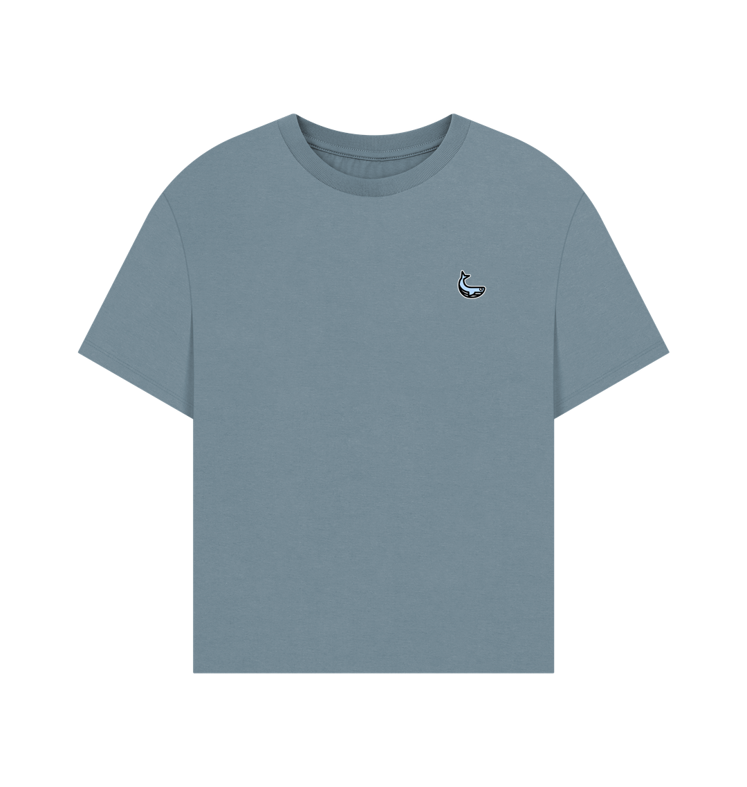 Stone Blue Printed T-shirt