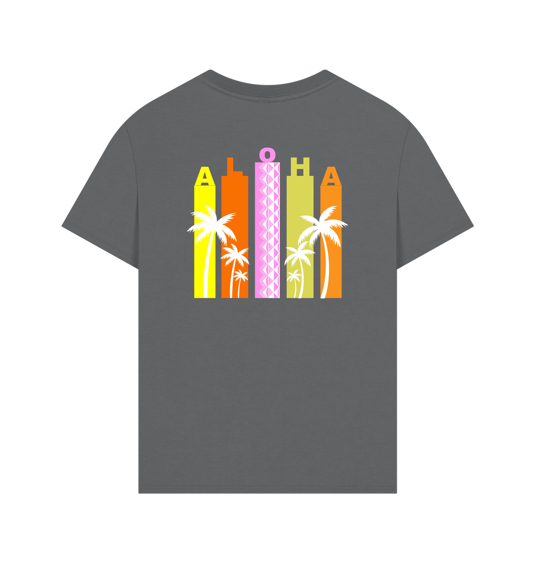 Slate Grey Printed T-shirt