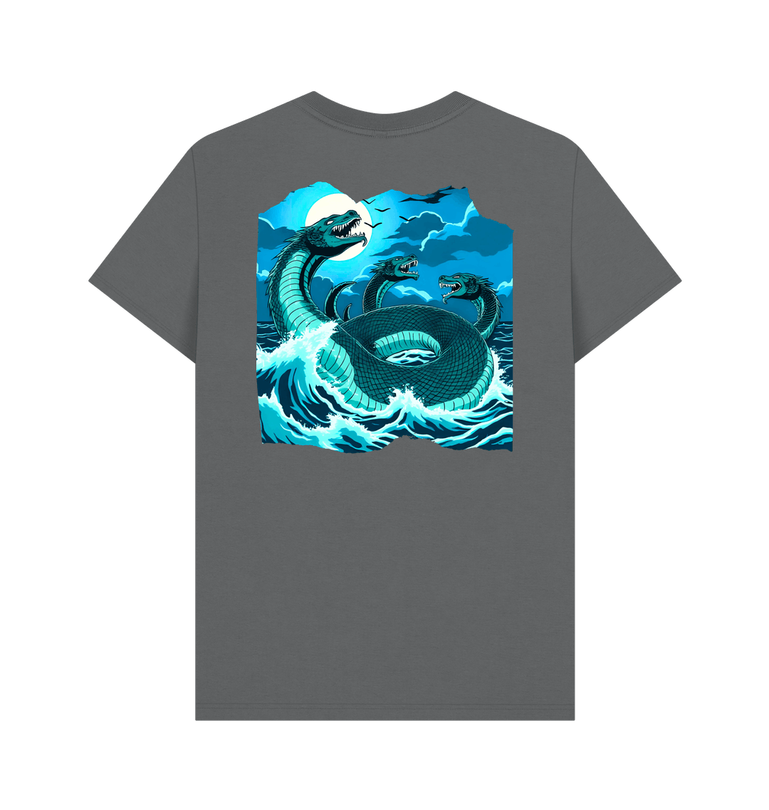 Slate Grey Printed T-shirt