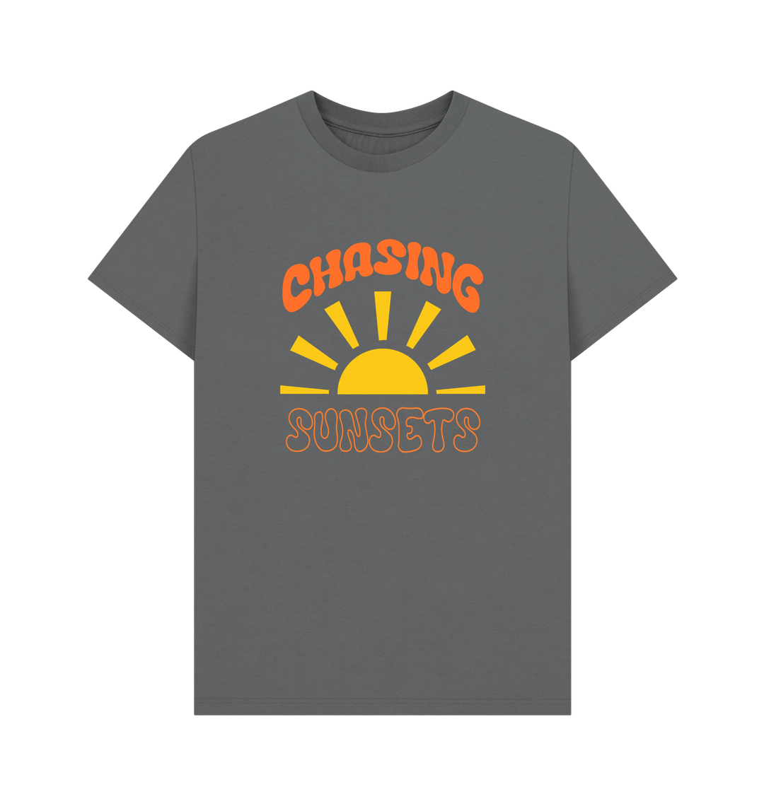 Slate Grey Printed T-shirt
