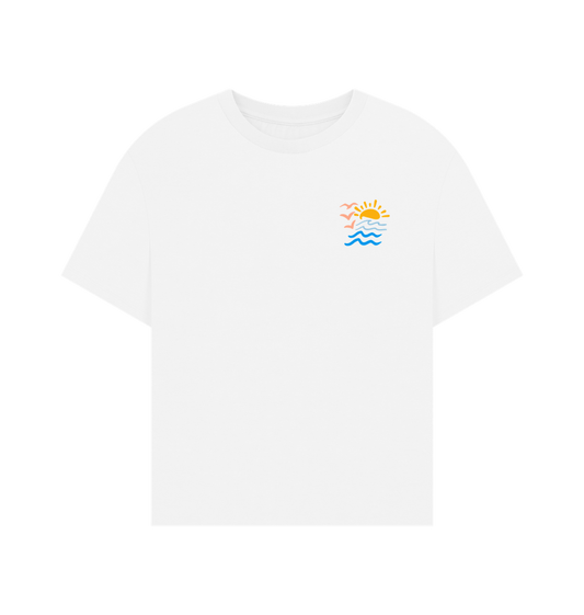 White Printed T-shirt