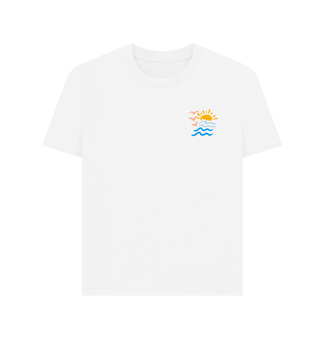 White Printed T-shirt
