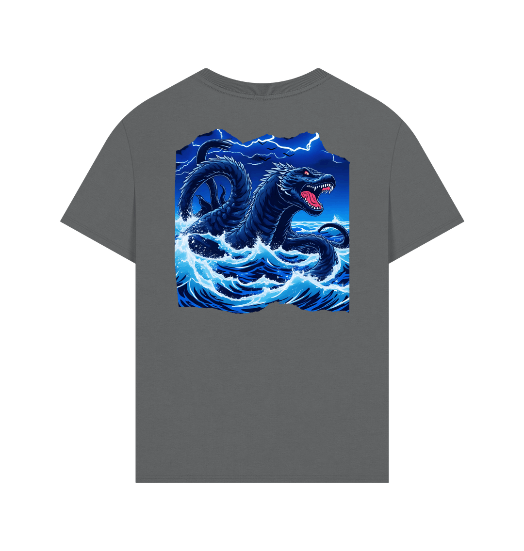 Slate Grey Printed T-shirt
