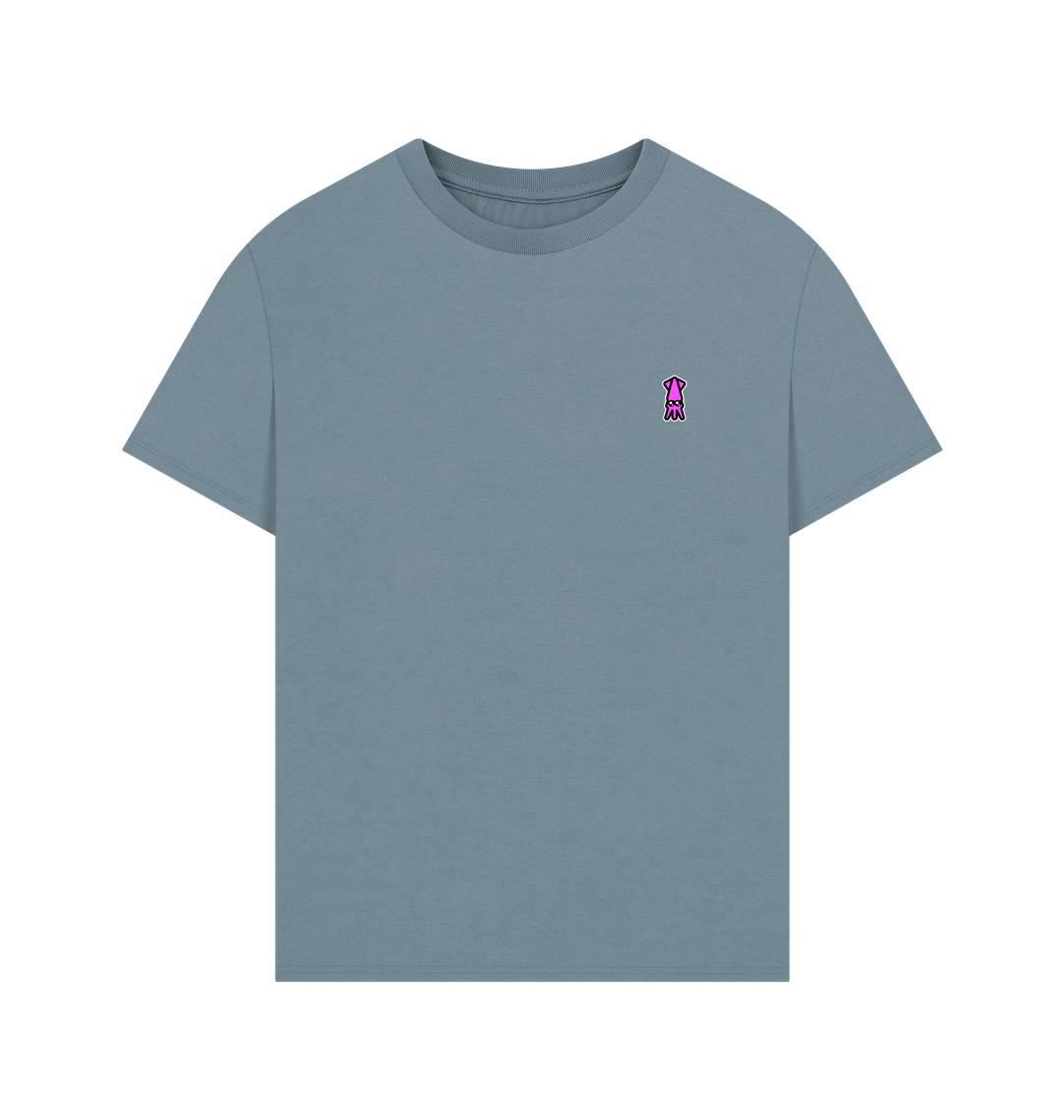 Stone Blue Printed T-shirt