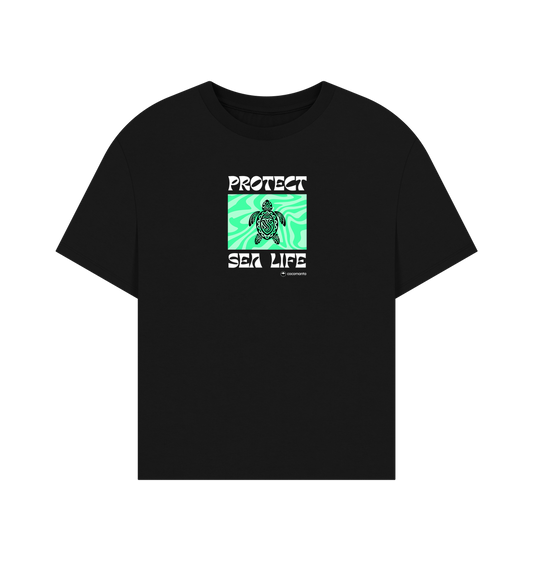 Black Printed T-shirt