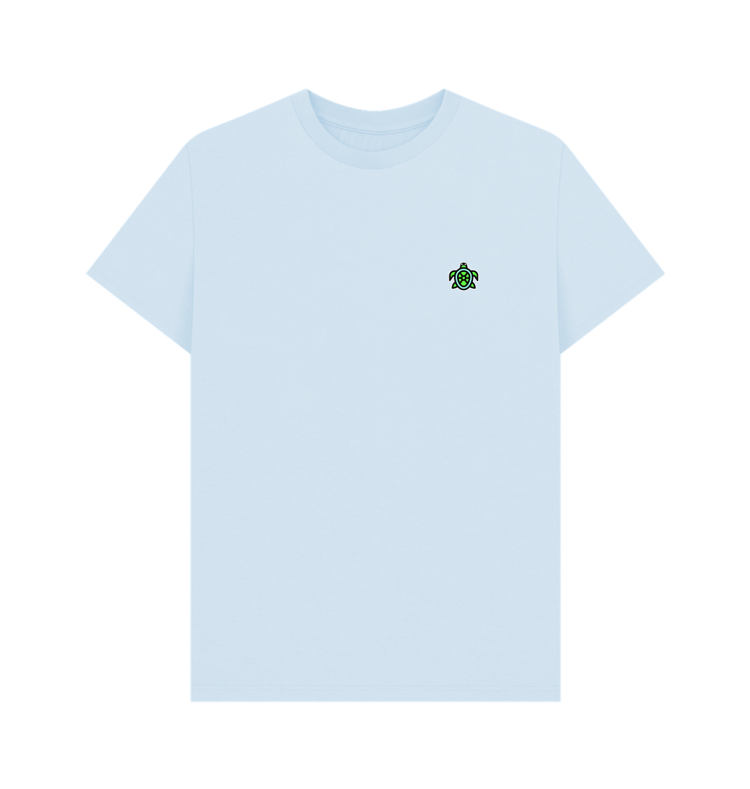 Sky Blue Printed T-shirt