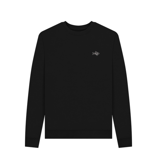Black Printed Sweater