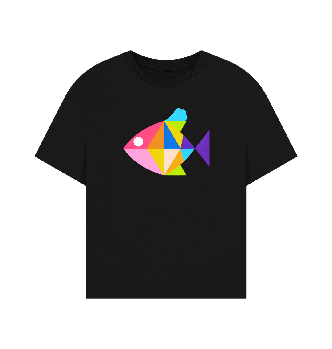 Black Printed T-shirt