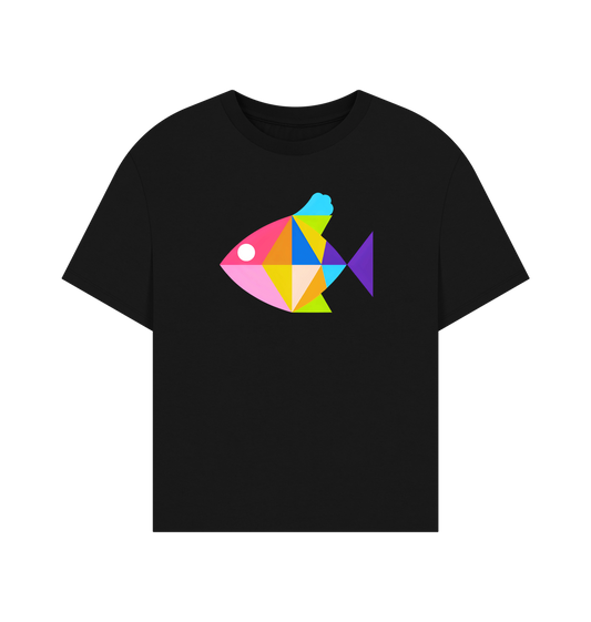 Black Printed T-shirt