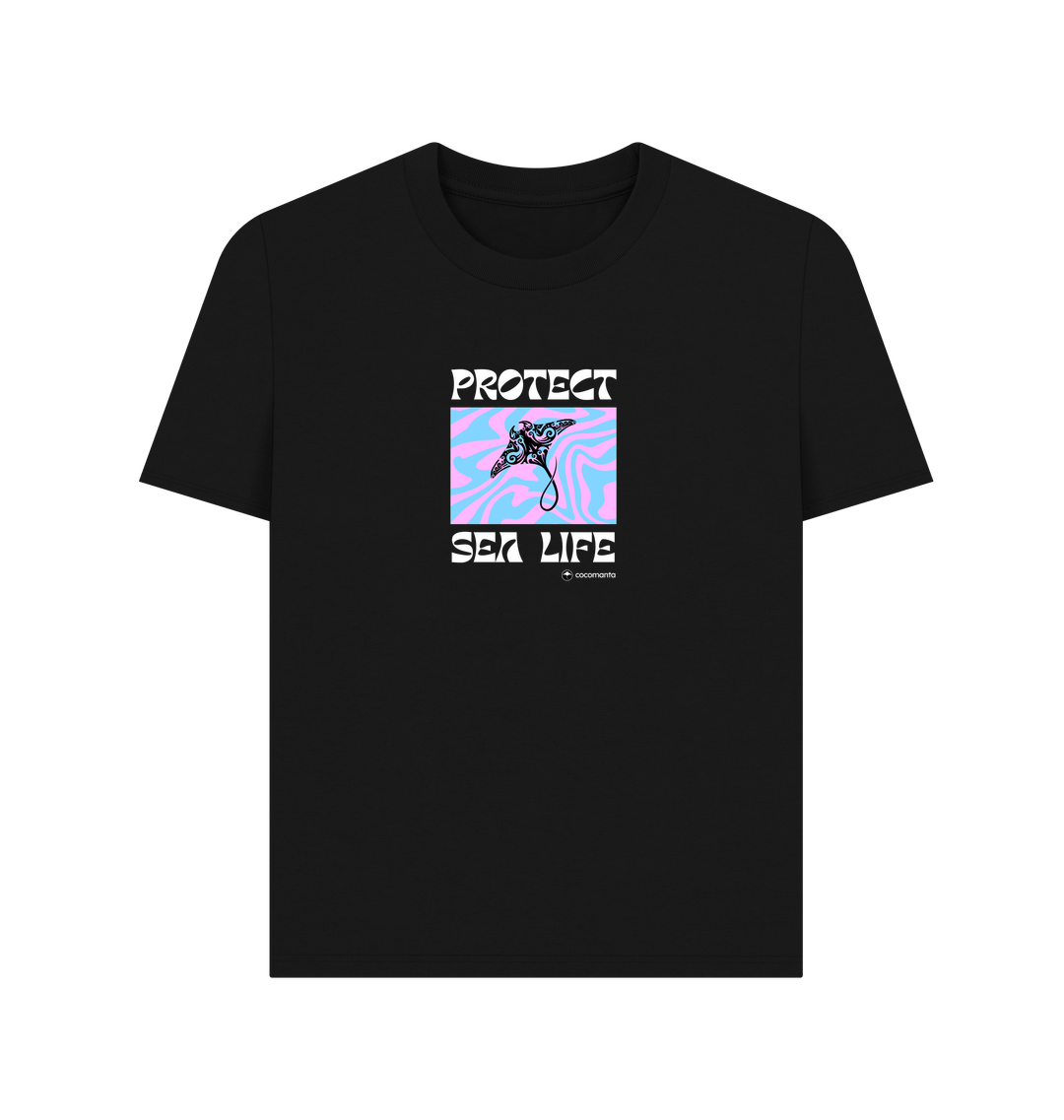 Black Printed T-shirt
