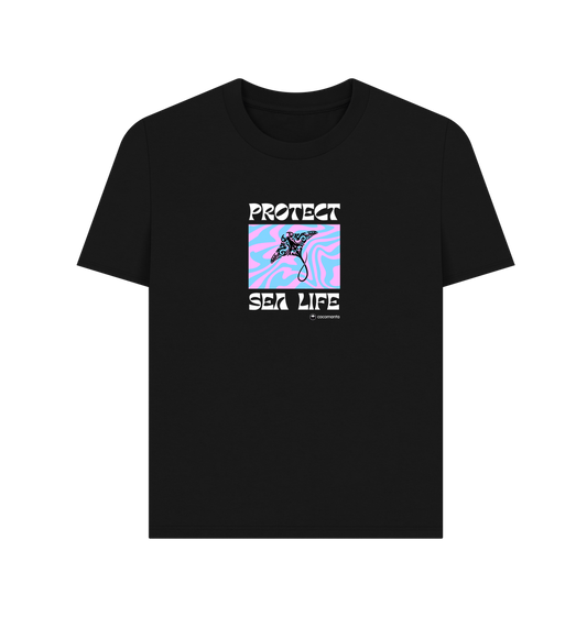 Black Printed T-shirt