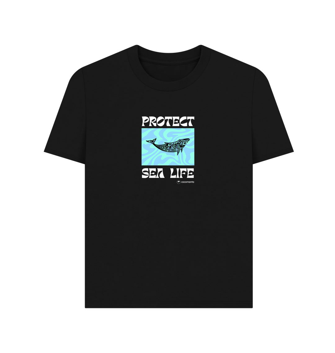 Black Printed T-shirt