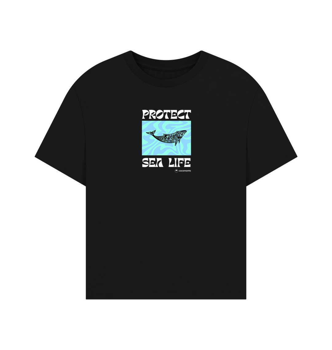 Black Printed T-shirt