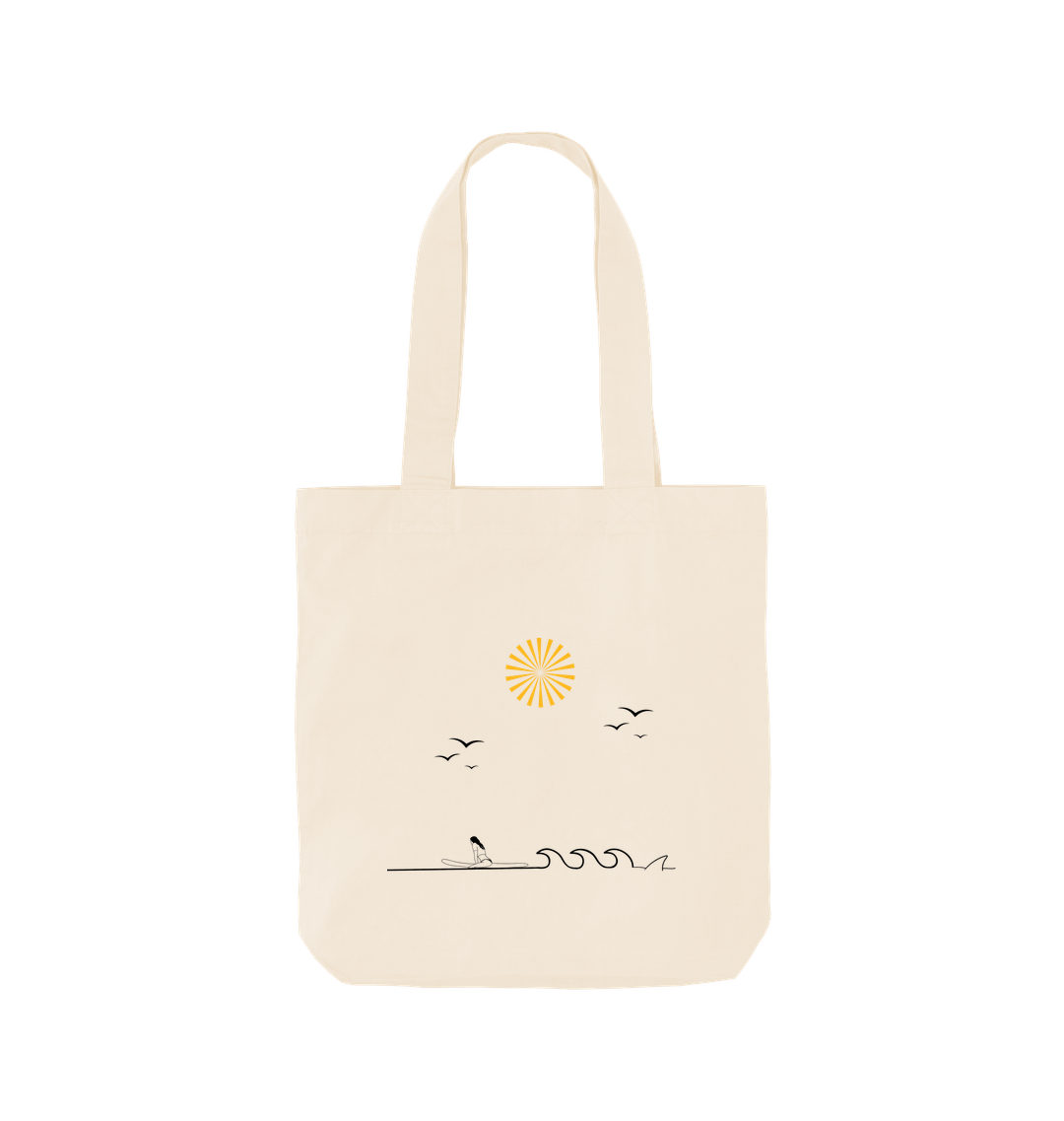Natural Printed Bag